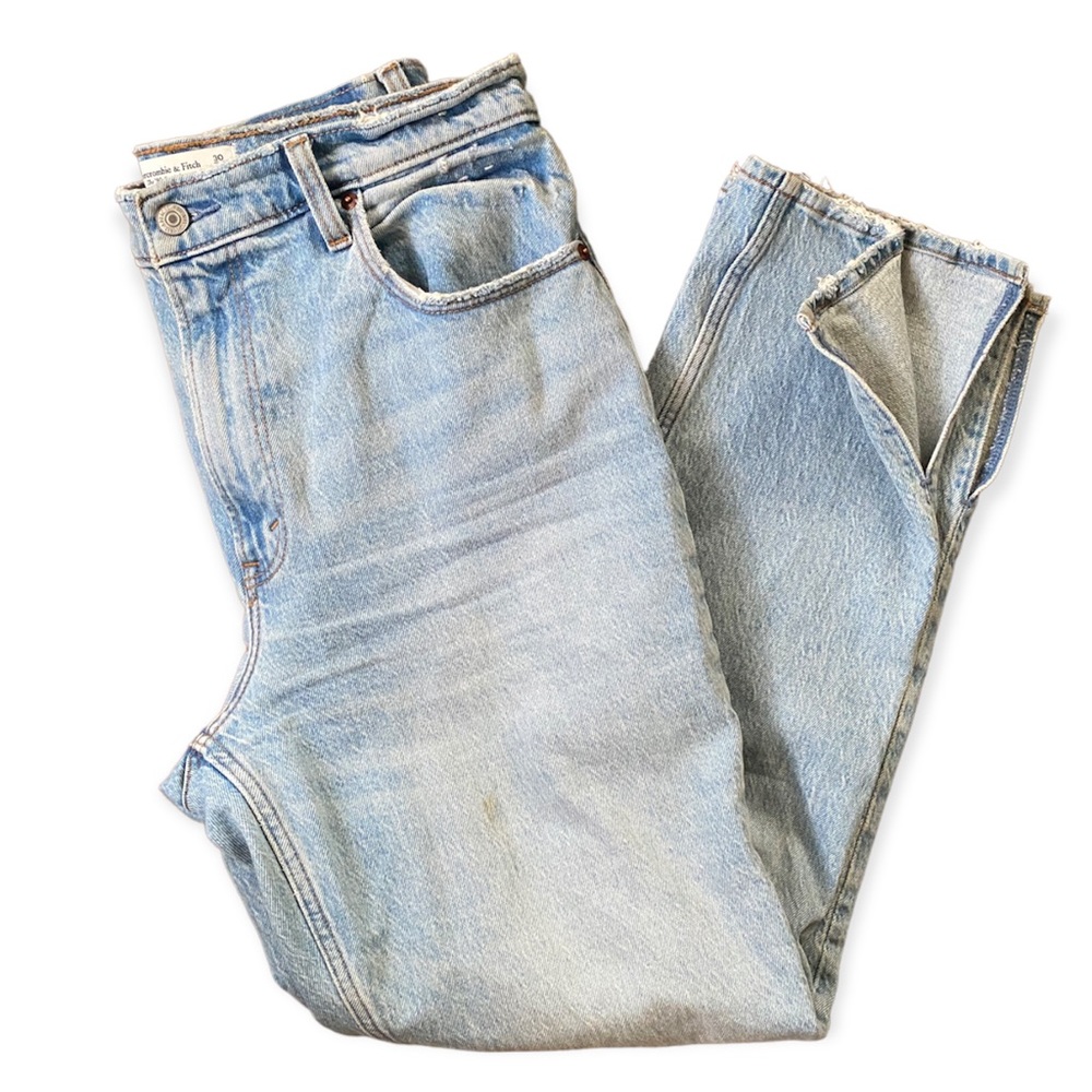 abercrombie 90s straight jeans